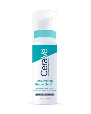 CeraVe Resurfacing Retinol Serum - CeraVe Skincare Routine for Acne