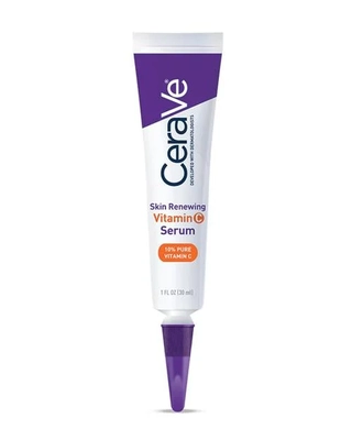 CeraVe Skin Renewing Vitamin C Serum - CeraVe Skincare Routine for Acne